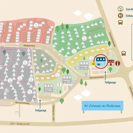 Apartmán Ferienwohnpark Maisonette-wohnung 55 26